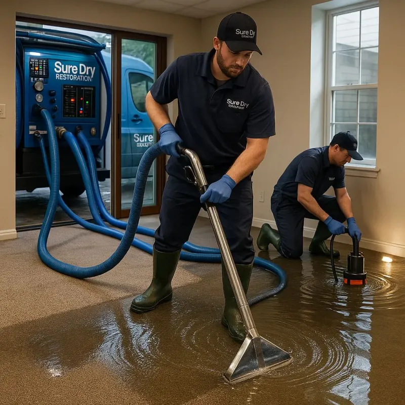 Water Extraction and Removal process in Rogersville, AL